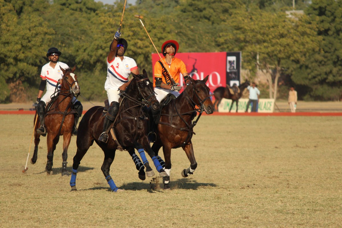lapoloindia's tweet photo. Match Results on Day 3 of 10-goal Maharaja of Jodhpur Golden Jubilee Cup- Polo Heritage beat Sahara Warriors in a closely-contested match by 9 - 7 and Central Academy emerged as the winners in their match against Jodhpur by 8 - 5.
#LAPOLO #PoloSpirit https://t.co/cumutKJdCS