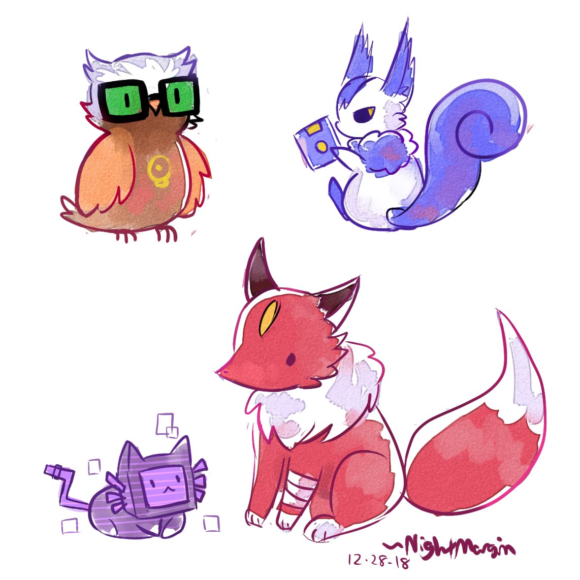 furry friends...
#OneShotGame