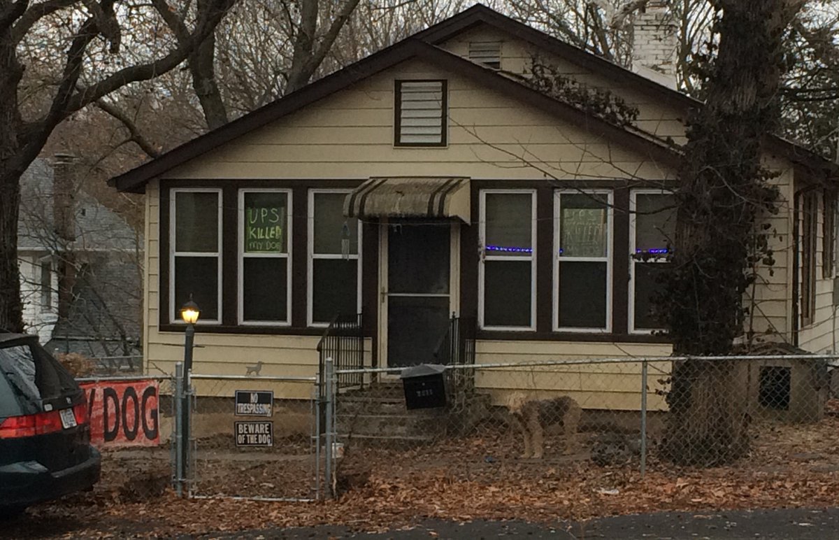 SwarmOfLocusts's tweet photo. Spotted in a dreary St. Louis suburb: the sequel to 'Three Billboards Outside Ebbing, Missouri.' https://t.co/BUK0uai6Cm