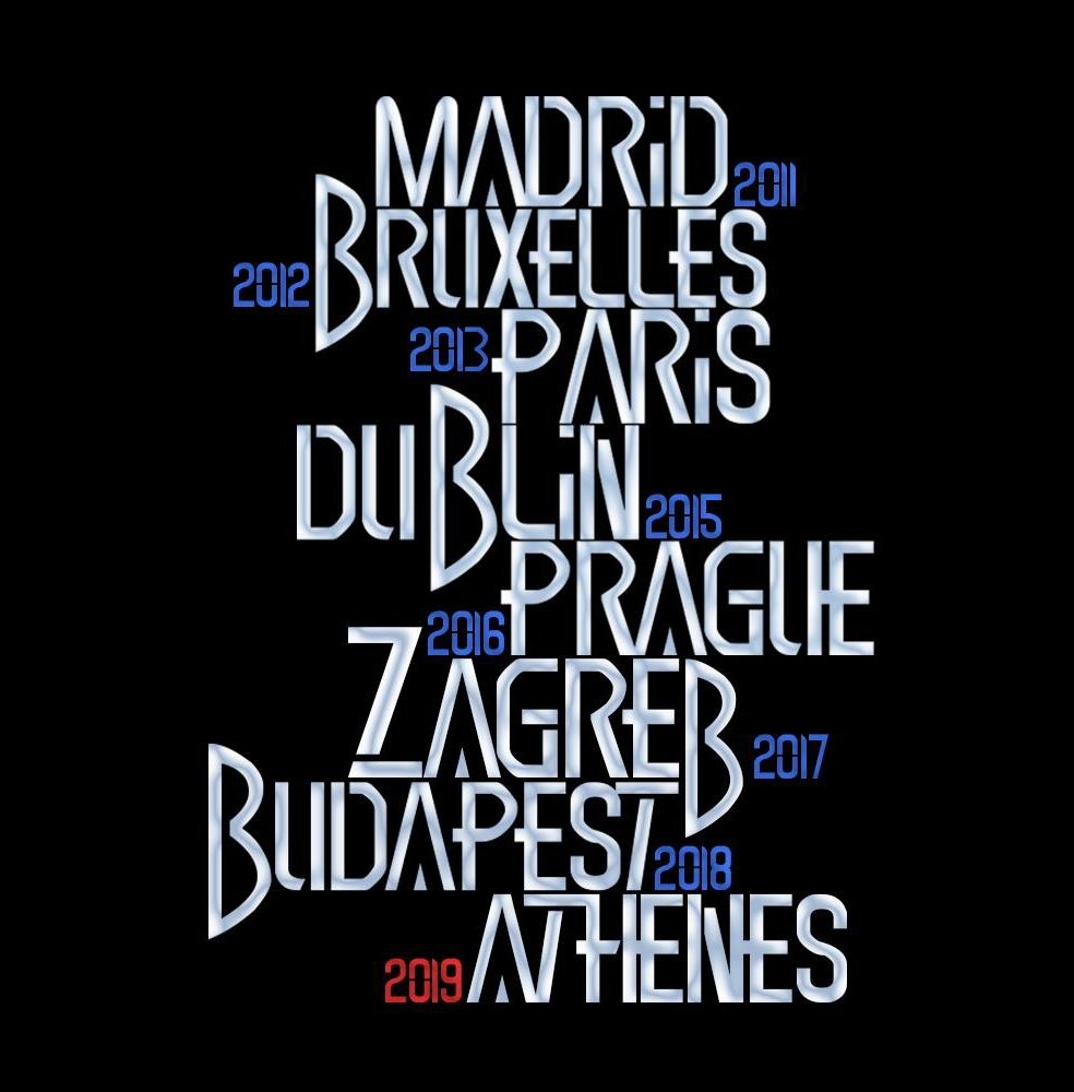 dlmnsvideo's tweet photo. A nous les grecques ! 👊
#newyear #athenes #greece 

#MADRID2011 🇪🇸
#BRUXELLES2012 🇧🇪
#PARIS2013 🇫🇷
#DUBLIN2015 🇨🇮
#PRAGUE2016 🇨🇿
#ZAGREB2017 🇵🇾
#BUDAPEST2018 🇭🇺
#ATHENES2019 🇬🇷 https://t.co/Dkrdb4ZgLa