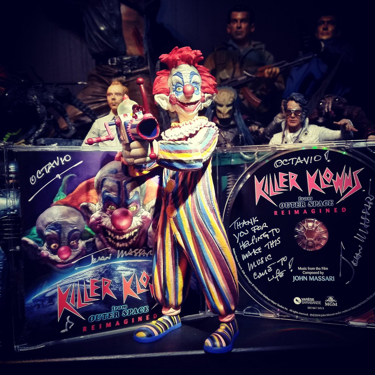 johnmassari's tweet photo. Taking on 2019! #kkfos30 #killerklownsfromouterspace https://t.co/363ogSsF7x