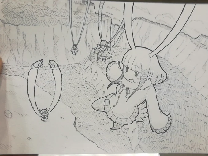 おこめこがしさん(@okayu_mo_suki )より原画を頂きました!
嬉しい! 