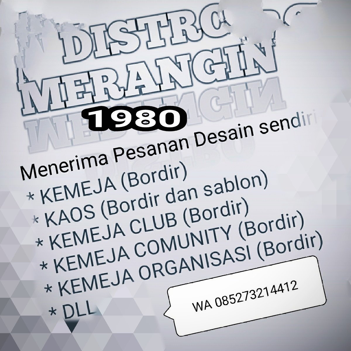 Muhamma86793368's tweet photo. Melayani pesanan baju hem, kaos, jaket desain sendri https://t.co/whv1nY07aa