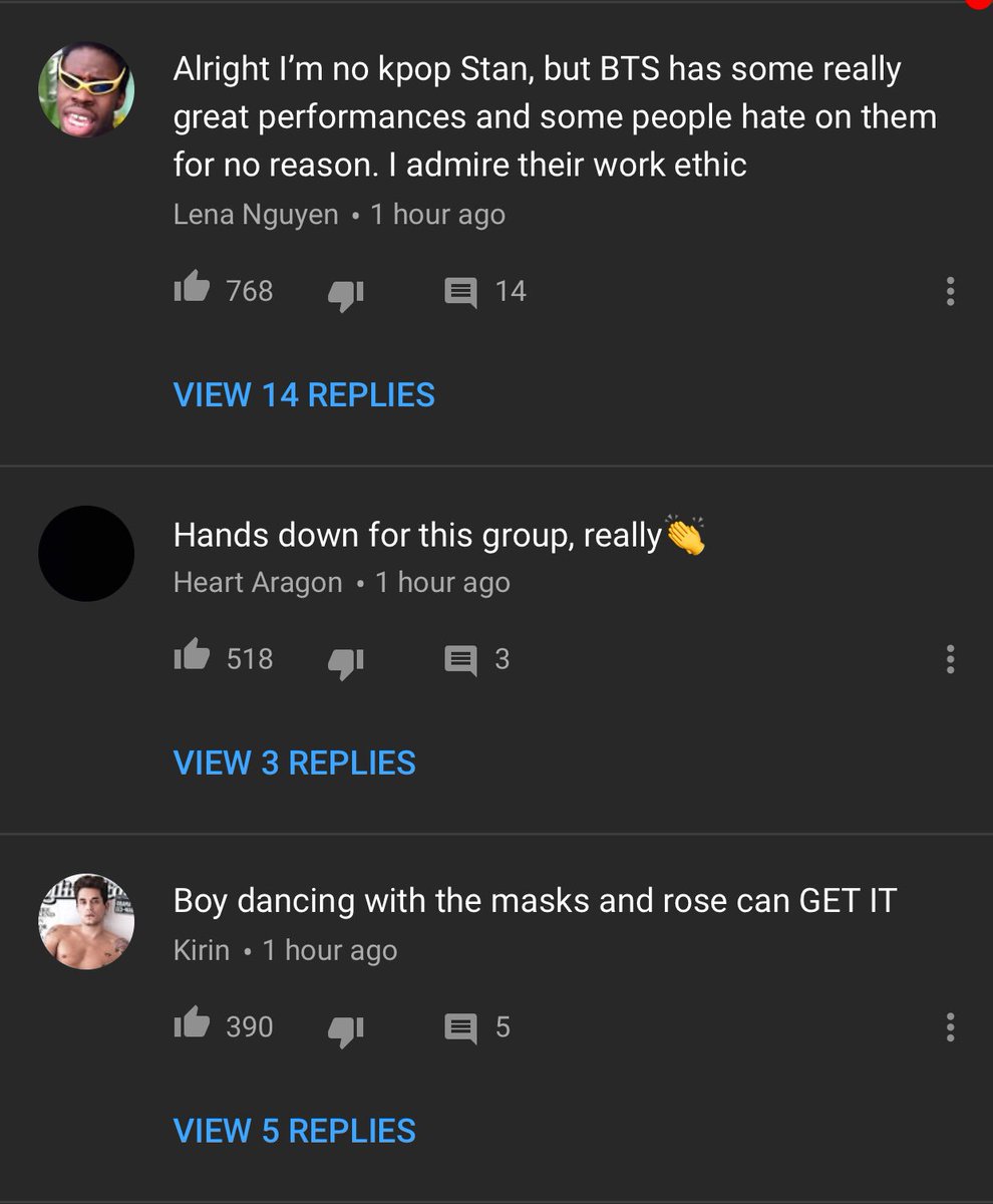 distantmelody_'s tweet photo. bts special performance video on Youtube aka #BTSatGayoDaechukjae is flooded with comments from non-kpop fans and it’s all 😌👌🏼 https://t.co/xdSZlsuoR2