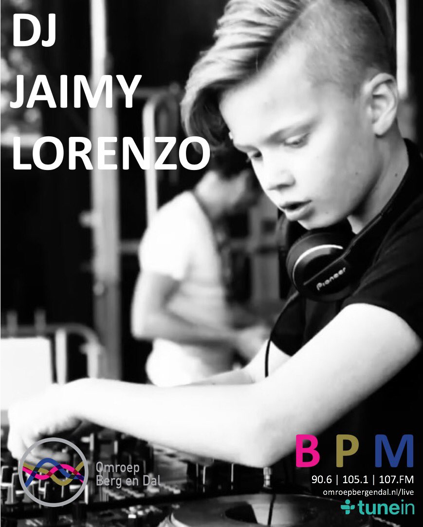 We’re closing 2018 with the talented #DJ and #producer @LorenzoJaimy (12 yo) from #rijnsburg ! 🎆 🍾
Happy New Year to y’all and stay tuned in 2019 for more local and global EDM at <a href="/omroepbergendal/">Omroep Berg en Dal</a> 

BPM: beats uit jouw regio #groesbeek #bergendal #millingen #ubbergen #katwijk