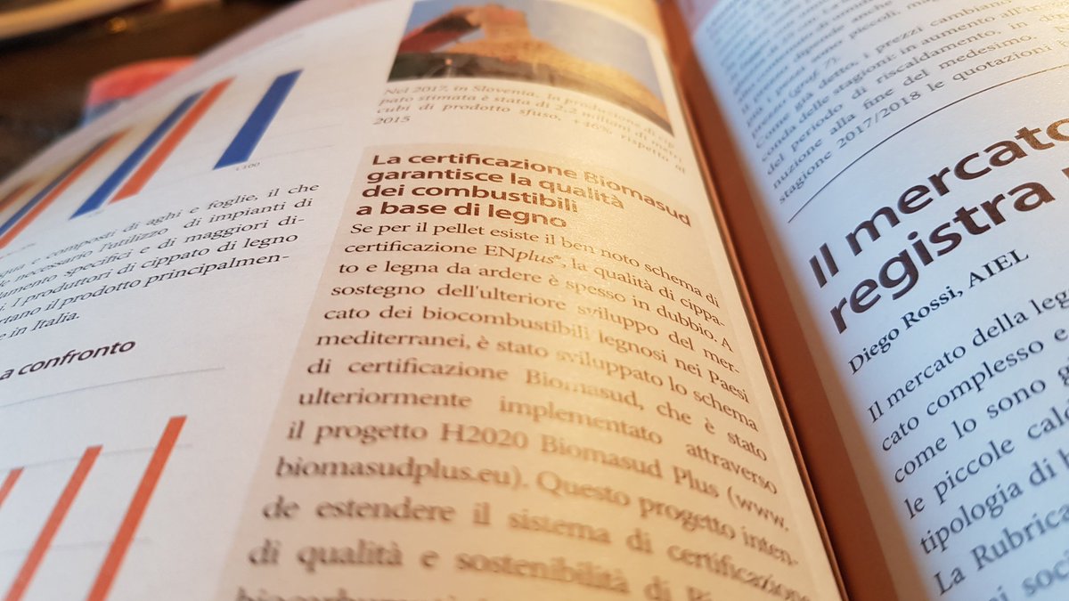 DiegoRossi77's tweet image. Thank you Nike Krajnc and Slovenian Forestry Institute for the very interesting article for #Agriforenergy on the solid #biofuels market in Slovenia and #Biomasudplus #H2020 project