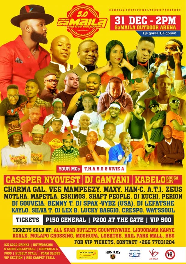 GaMailaFest's tweet photo. 31st Dec at Gamaila Outdoor Arena

#GamailaNYE
#TjeGoraaTjeGoraa
#GamailaFestiveMeltdown
#5YearsOfGreatEntertainment https://t.co/gcbZJBqHqX