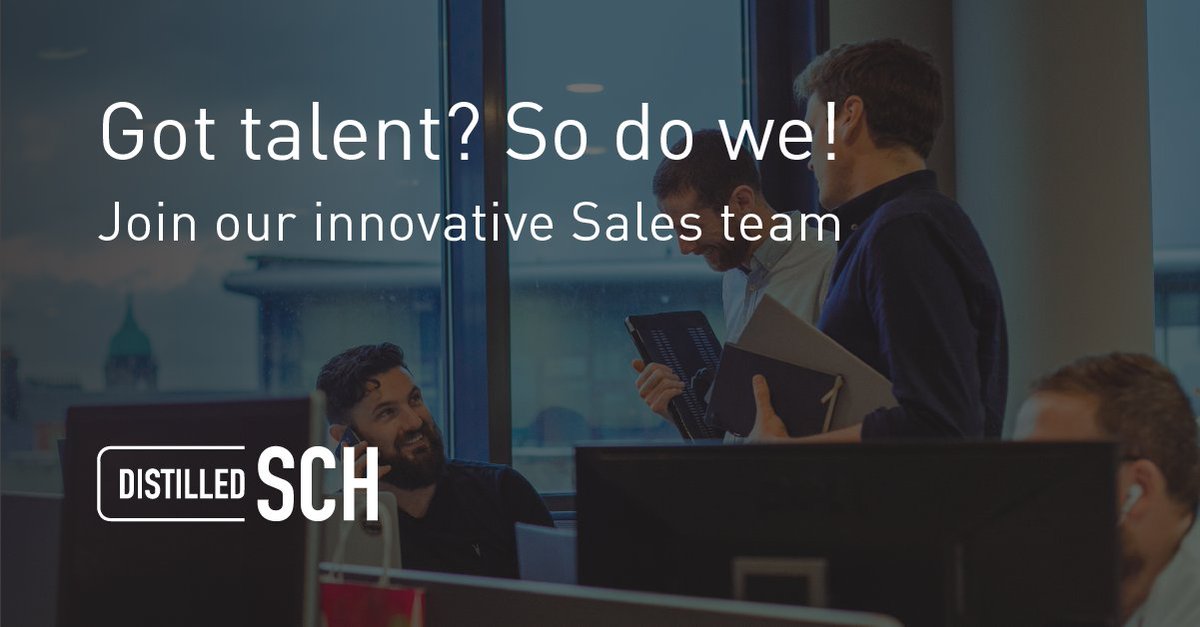 Got talent? So do we!

Check out our openings in our innovative and high performing Sales teams! 

👉buff.ly/2DbGqZk