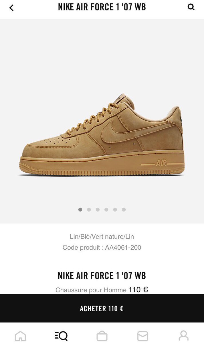 EGosselet's tweet photo. #CONCOURS ! 2.0 😳❤️ 

- Gagne 1 paire de NIKE AIR FORCE 1
‘07 WB

Pour participer:
-RT le tweet ✅

-Follow sur Instagram @Bkswanush 
Et @NikeFrance ✅

-Mentionne un(e) ami(e)✅

🎊 Tirage:250 RT 🎊 https://t.co/ERwbvCL98x
