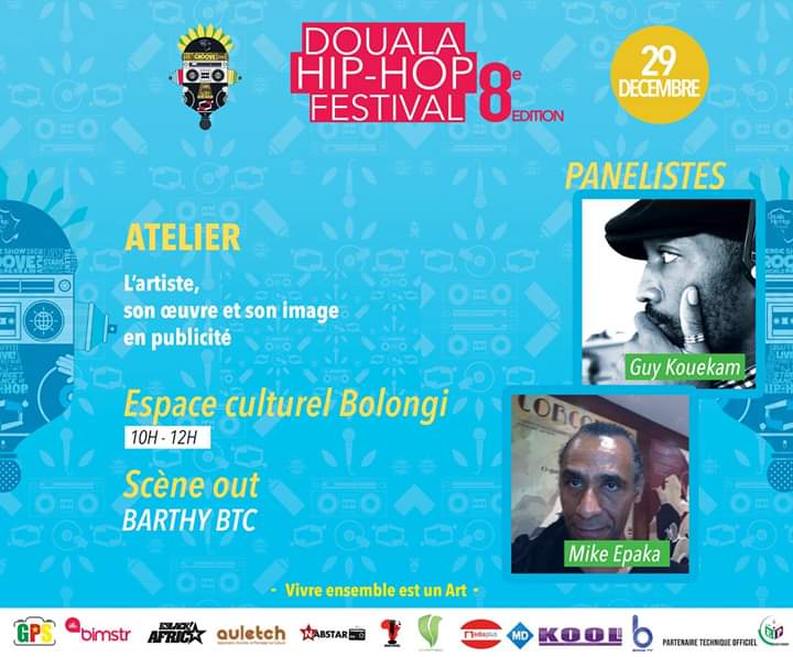 BonasFotio's tweet photo. #dhf2018 Day 3 🔥 

Bali, Parc des princes, 18h.

👉Mais tout de suite déjà, atelier sur "l'artiste, son oeuvre et son image en publicité" avec les experts Mike Epaka et @Guy_kouekam, au @Bolongi_bali ! https://t.co/jR9qQ61XDC