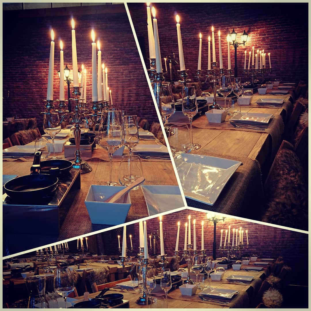 Na de drukte van afgelopen weken en de feestdagen hebben we gisteravond een gezellige avond gehad met het team van Schoot verhuur &amp; events!