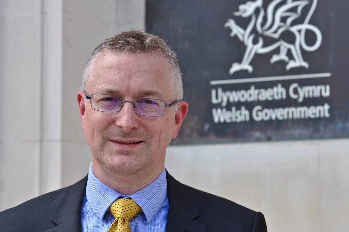 WelshGovernment's tweet image. Our Director General Health &amp;amp; Social Services &amp;amp; NHS Wales Chief Executive, Dr. Andrew Goodall, has been awarded a CBE for his dedication to improving the health of our nation, spanning 30 years. Andrew has been instrumental to our ‘A Healthier Future for Wales’ action plan.