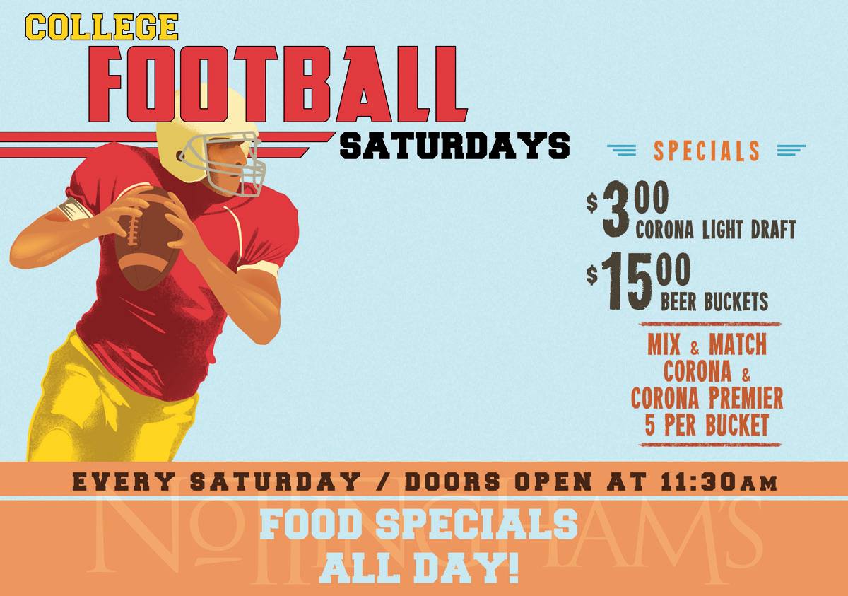 NottinghamsMD's tweet image. Football Saturday's at Nottingham's. Doors will open at 11:30am and specials on Corona.
 #10Florida vs #7Michigan - 12:00 PM
 #3Notre Dame vs #2Clemson - 4:00 PM
 #4Oklahoma vs #1Alabama - 8:00 PM

#ColumbiaMD #HoCoMD