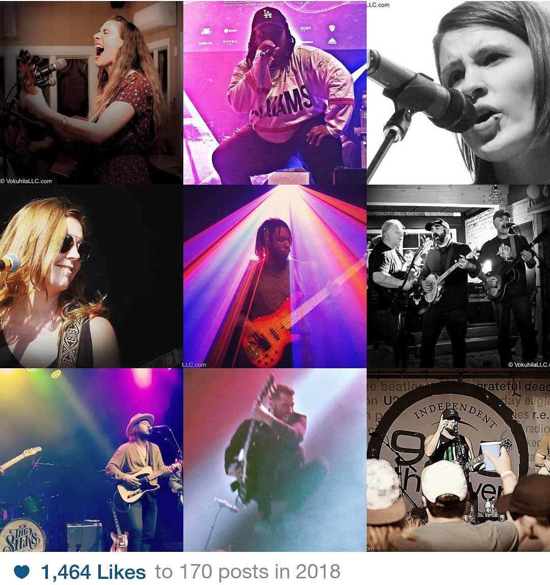 Most of the Best 9 photos from 2018 in terms of total IG likes came from <a href="/BMAs_Boston/">Boston Music Awards</a>. Making this list are <a href="/SarahMartinTN/">Sarah Martin</a> <a href="/OompOutLoud/">Oompa</a> @GHOSTGRLMusic @AliSingsSongs <a href="/mtnwknd/">Mountain Weekend</a> <a href="/TheSilks/">The Silks</a> <a href="/OC45band/">OC45</a> <a href="/soulrebelprojec/">Soul Rebel Project</a> #BestNine2018   #BostonMusic #BostonMusicScene  #BostonRockStars