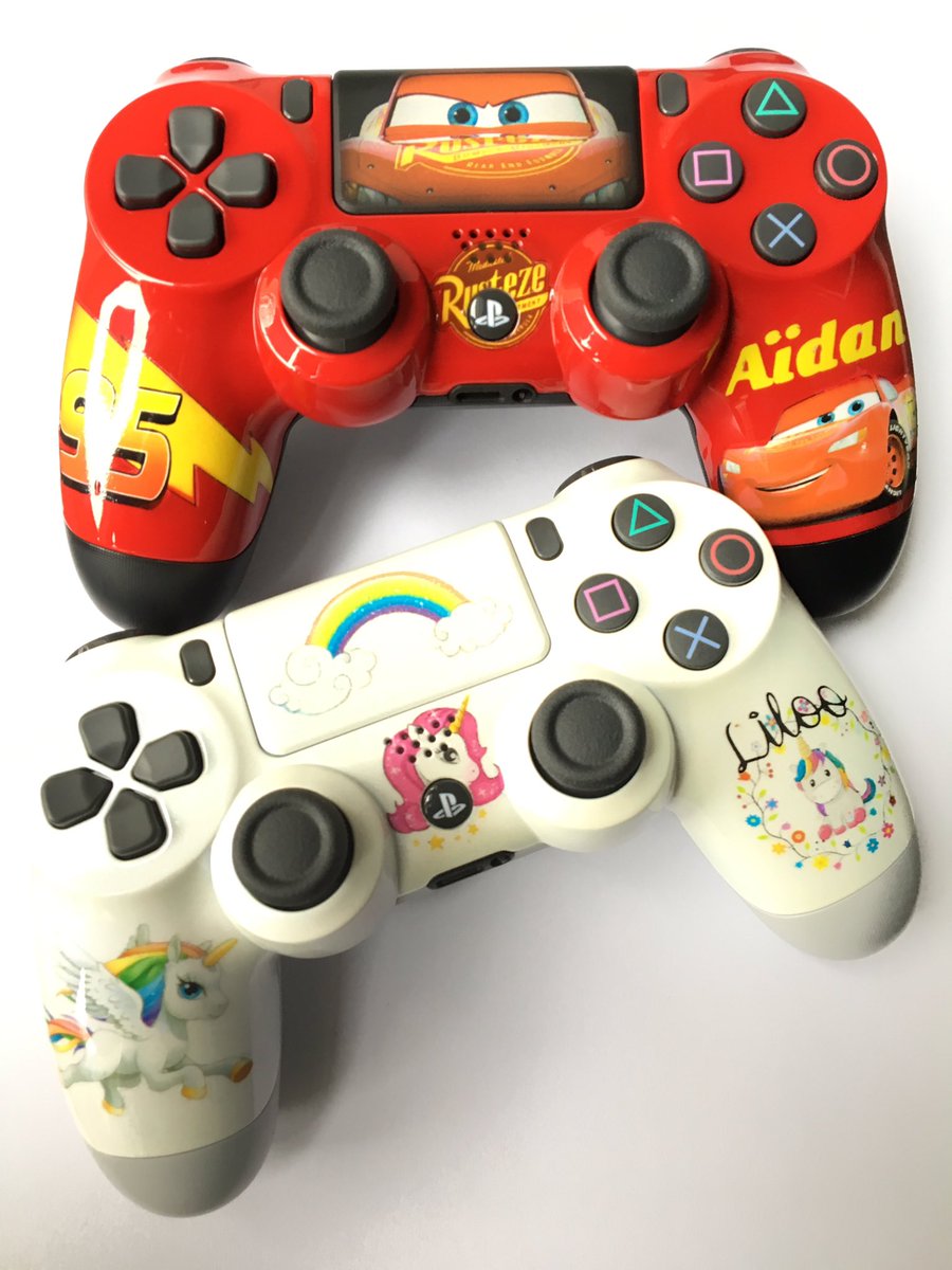 GeekServices's tweet photo. On continue avec ce super Duo réalisé spécialement pour un frère et sa sœur (trop mignon😊)
Pour Aïdan et Liloo
Quel plaisir à réaliser!!
#Geekcontroller #Ps4 #Unicorn #Cars
https://t.co/kwMlcYyJRd https://t.co/Zwi6wJnOtT
