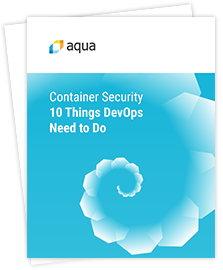 AquaSecTeam's tweet photo. What are the 10 key things #DevOps should know about securing #ContainerApplications?
We put together an eBook to highlight everything you need to know: https://t.co/DqPN5ZruTE https://t.co/sb1LSLJSdD