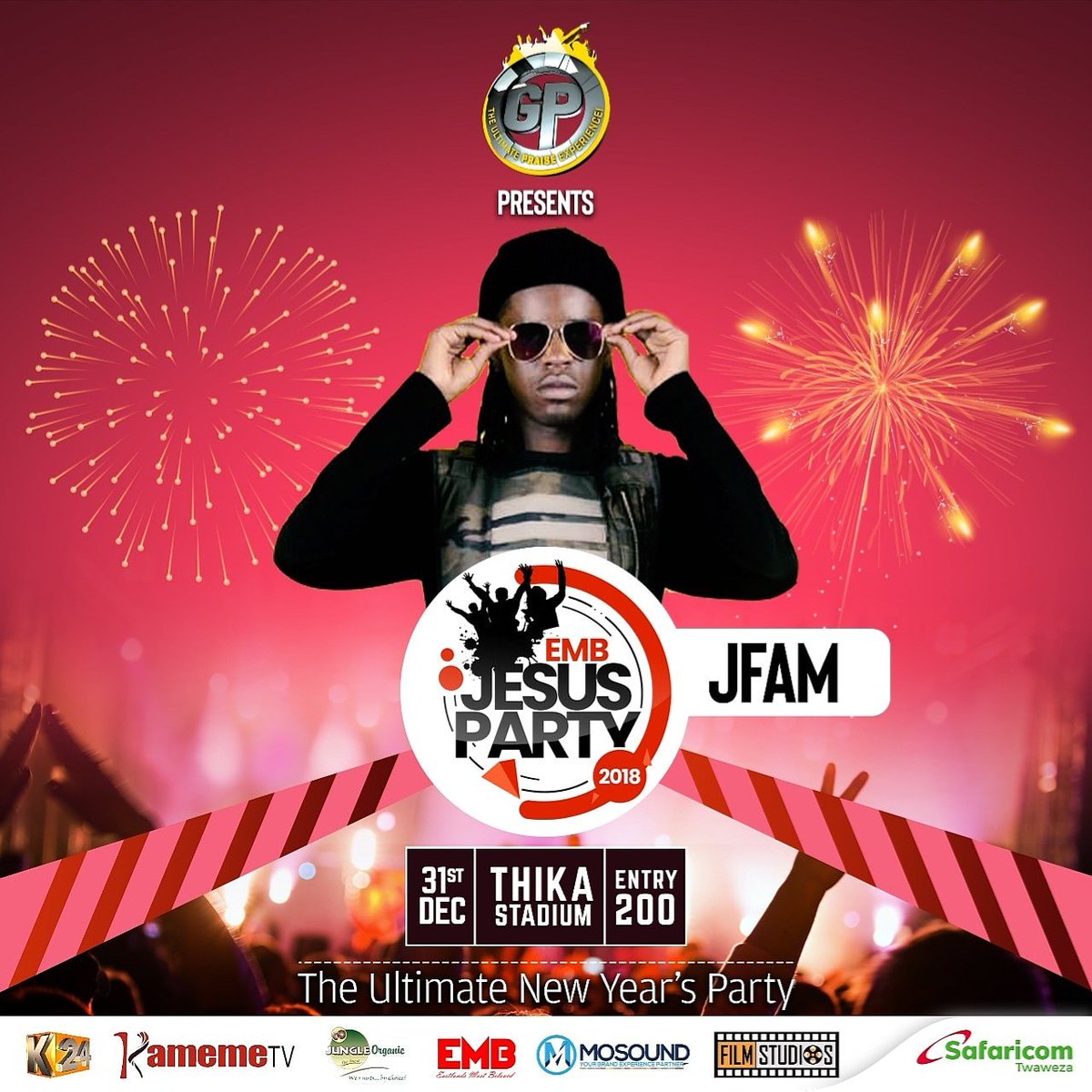 The long zilla  @jfamkenya Will on location at Thika Stadium on the 31st of Dec for #EMBJesusParty 
Don't miss out!!