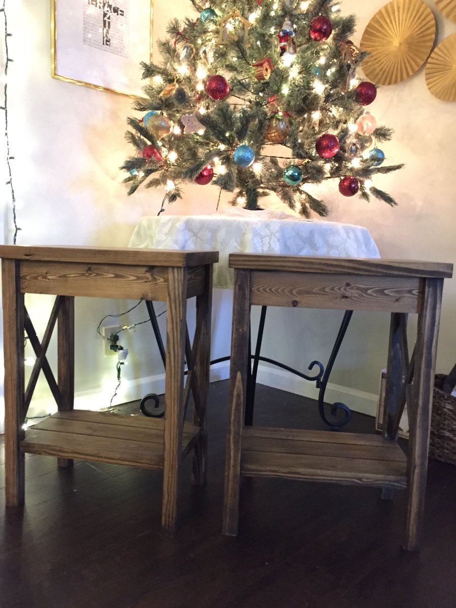 livemoorediy's tweet photo. Score ☝🏻for the hubby being home on Christmas vacation!!  Two new nightstands 😍 #handyhubs https://t.co/BtwsqeyrRL