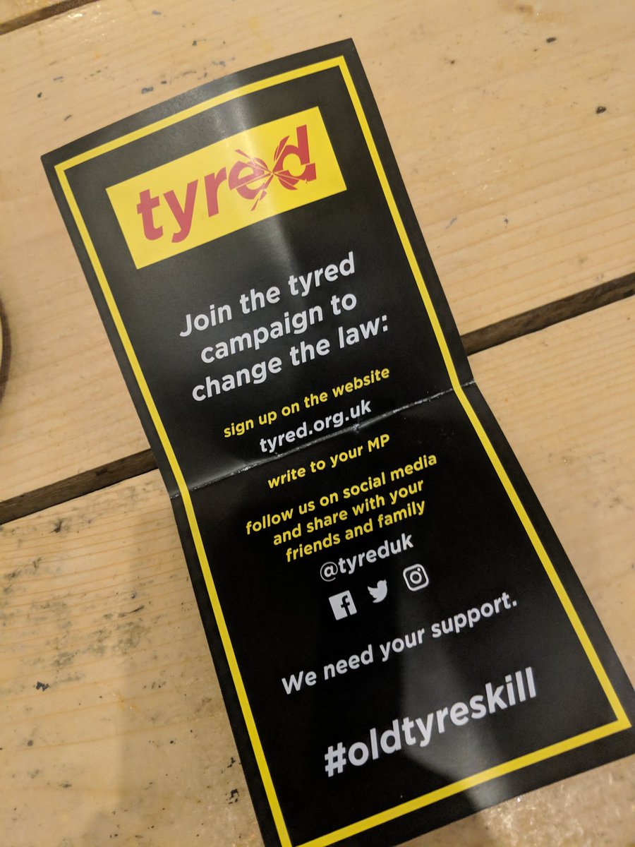 Have a look at #oldtyreskill - @tyreduk - contact your local MP, get them on board with this campaign @AndyBurnhamGM