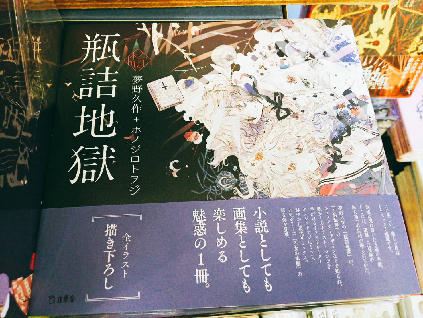 ヴィレッジヴァンガード イオンタウン郡山 画集としても そしてそして小説としても 楽しめる魅惑の本達が入荷しました 有名 作家さんと有名イラストレーターさん達がコラボとなったこの9作品は豪華な事間違いなし イラストがあるから小説の内容も分かり