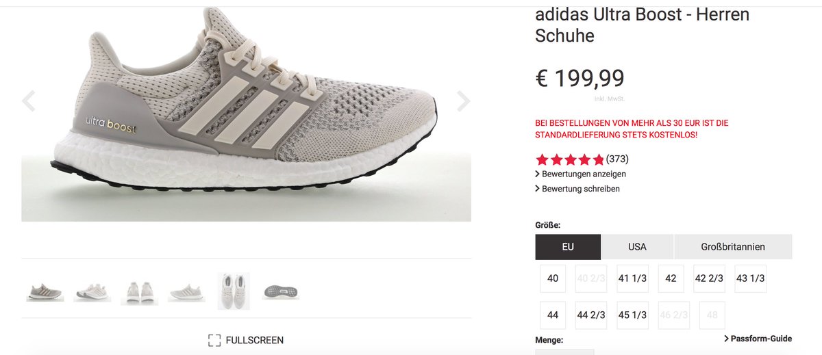 ultra boost herren 45