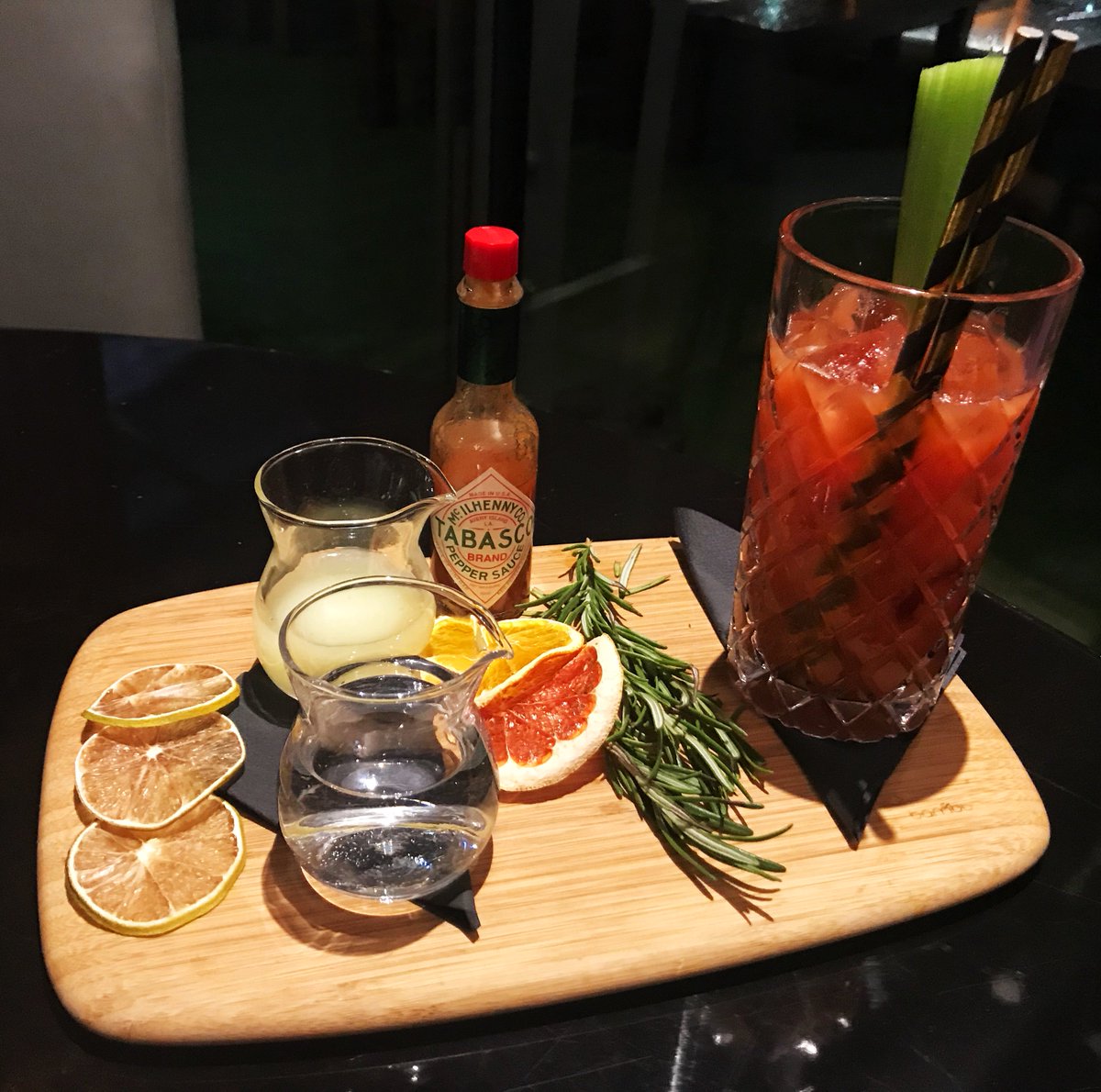 FIRESteakhouse's tweet photo. New Year's Day Plans? Why not sit back and relax in our warm and cosy lounge with our exclusive 'Make it your own Bloody Mary' in hand before enjoying a perfectly cooked steak? To make a booking- https://t.co/aUasomH3P7 / +353 1 676 7200 https://t.co/WpkfN8mCXS