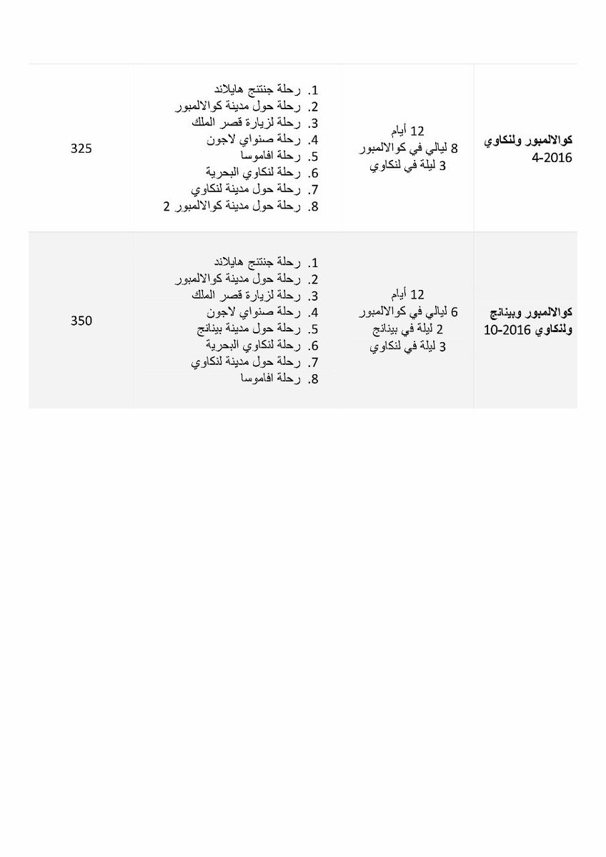 TravelMuscat's tweet photo. New package for 2019 https://t.co/3WjbqTScUF