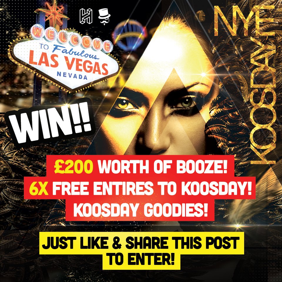 Check out the Koosday NYE Competition on FB!! 🎉🍾
Click on this link to enter >>> goo.gl/BPAMzZ