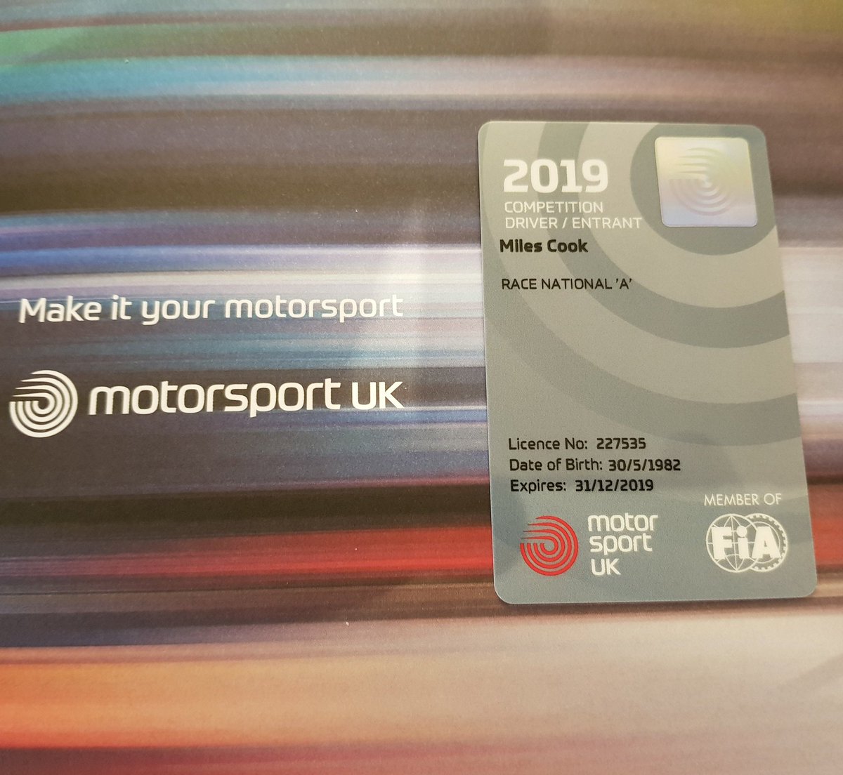 milescook's tweet image. WOHOO! #LevelUnlocked #IsItRacingSeasonYet