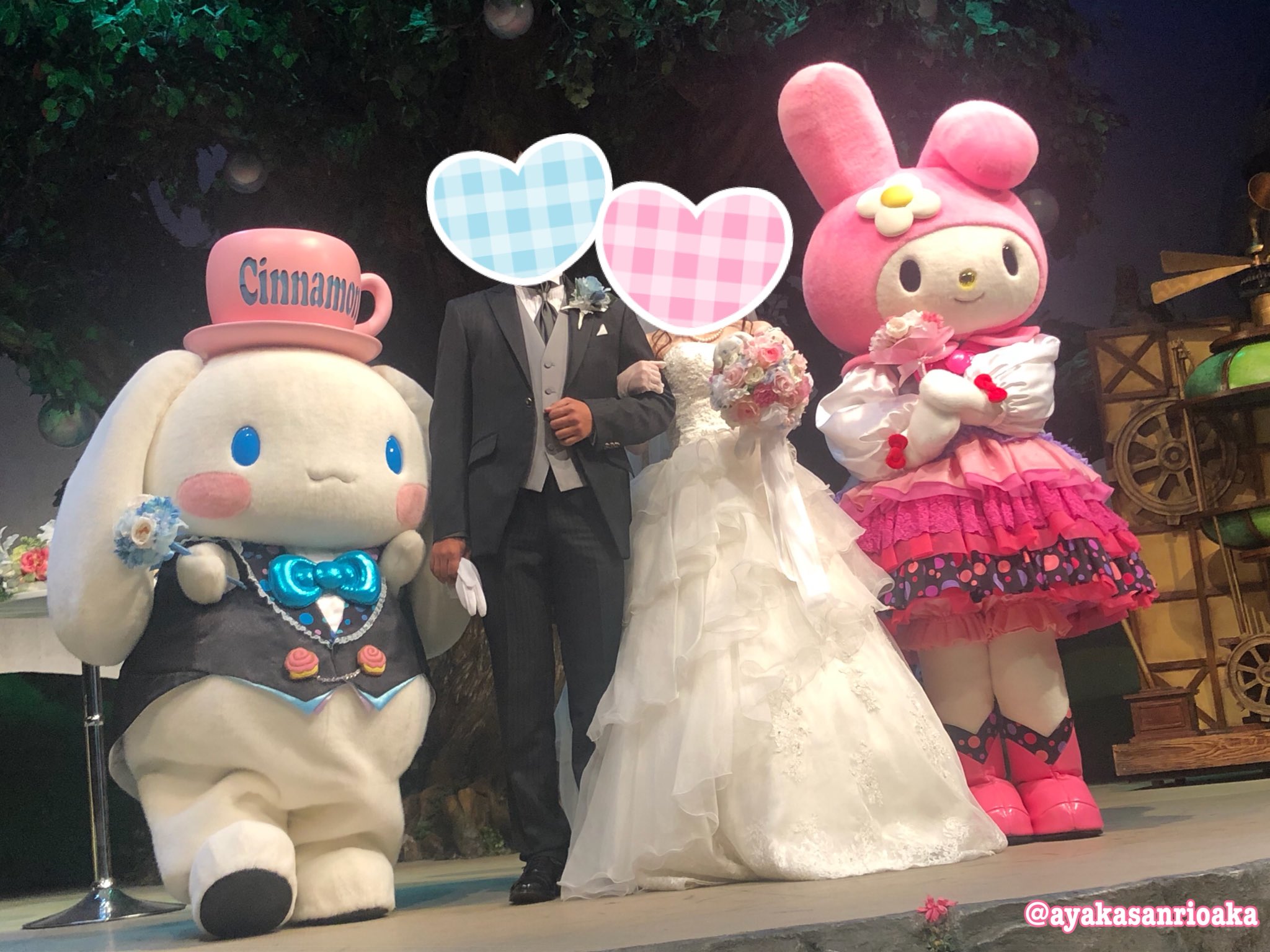 ふみ ㅅ Ayakasanrioaka あ やっぱり衣装の指定できないんですね シナモンの紋付き袴とか マイメロちゃんの着物とか結婚式にいいなーと思ってたので残念です Twitter