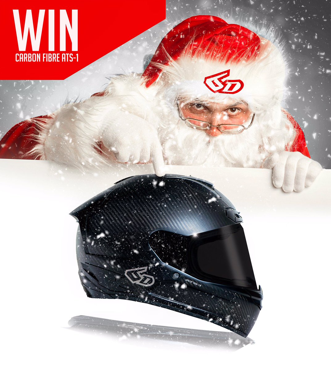 With just over 48hrs until the competition ends, be sure to like/follow/repost to be in with a chance to win a 6D ATS-1 Helmet. We have 2 of these helmets to give away, #prize #winner #6D #motorcycle #motorbike #racing #motorsport #safety