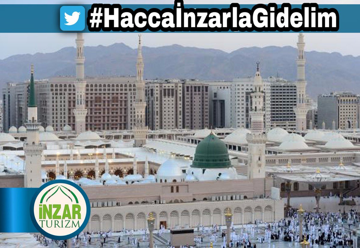 Allah'ın daveti üzere #HaccaİnzarlaGidelim diyorsanız adresiniz @InzarTurizm olsun