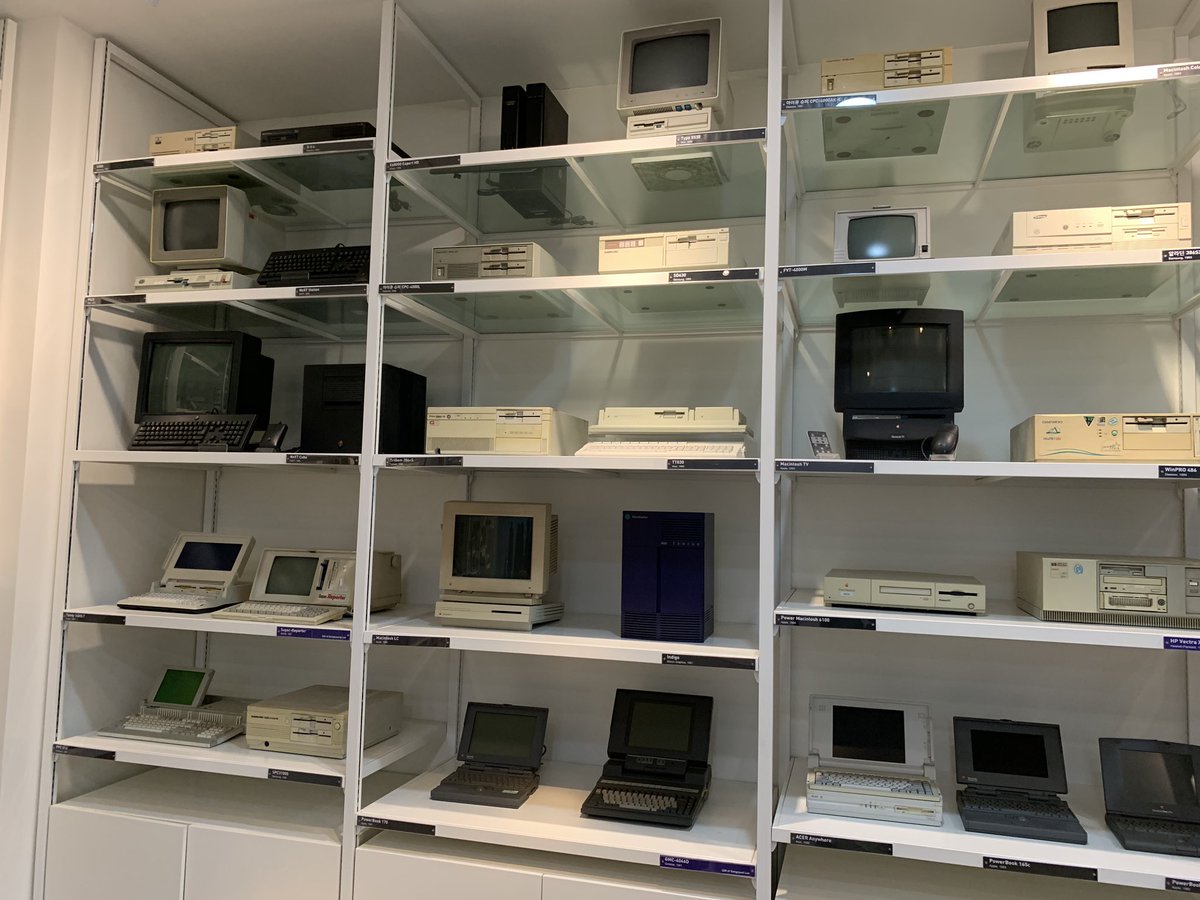 mverbloot's tweet image. Did not expect to find a computer museum here in Jeju  South Korea #NexonComputerMuseum They have every kind of personal and small computer every made. Just a small sample here.  #computers #technology  #RetroGames as well.