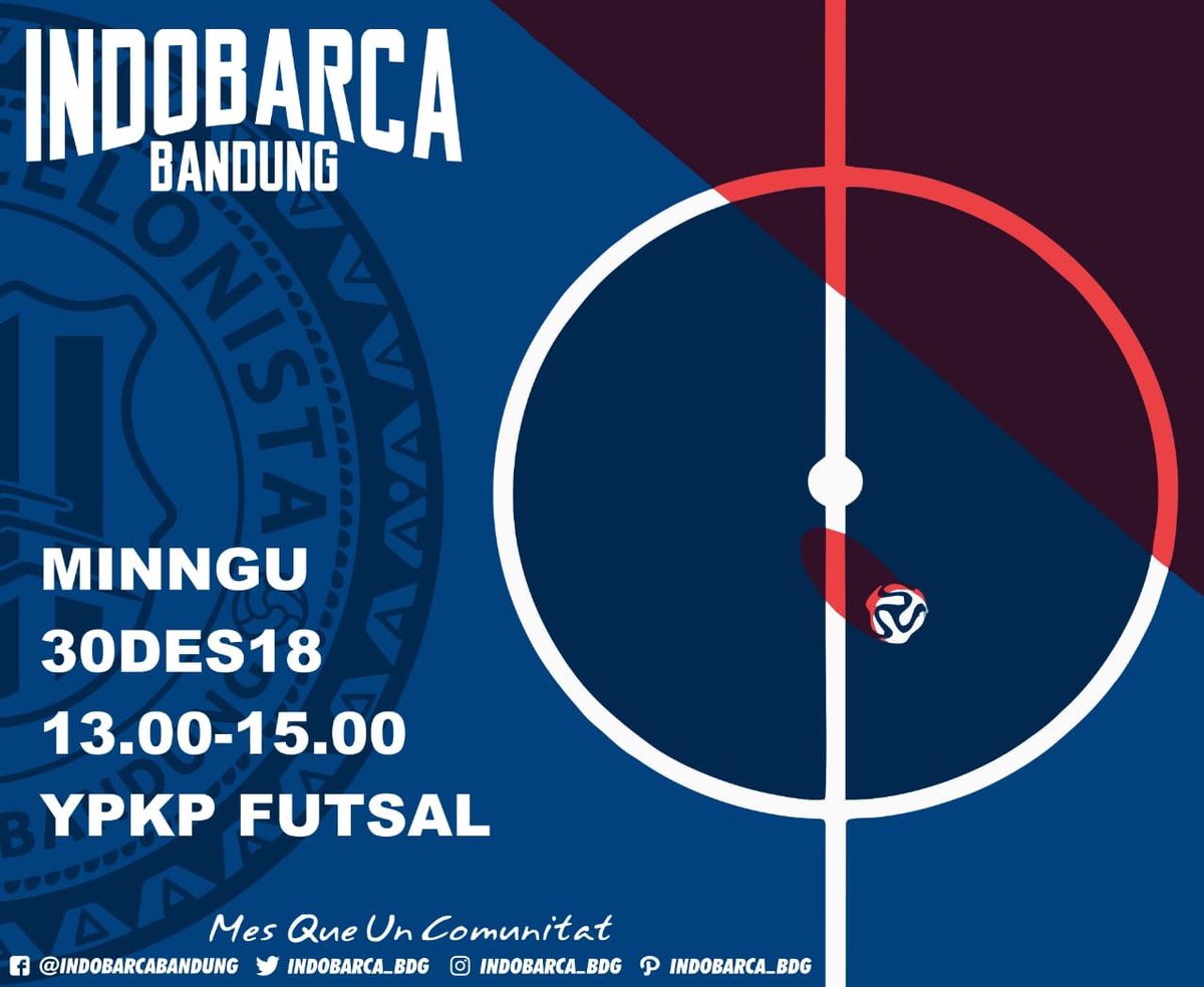 INDOBARCA_BDG's tweet image. Fun Futsal hadir kembali. Kuy atuh 🦵🏼
#FunFutsal
#ChapterEvent
#Indobarca
#IndobarcaBDG
#Bandung