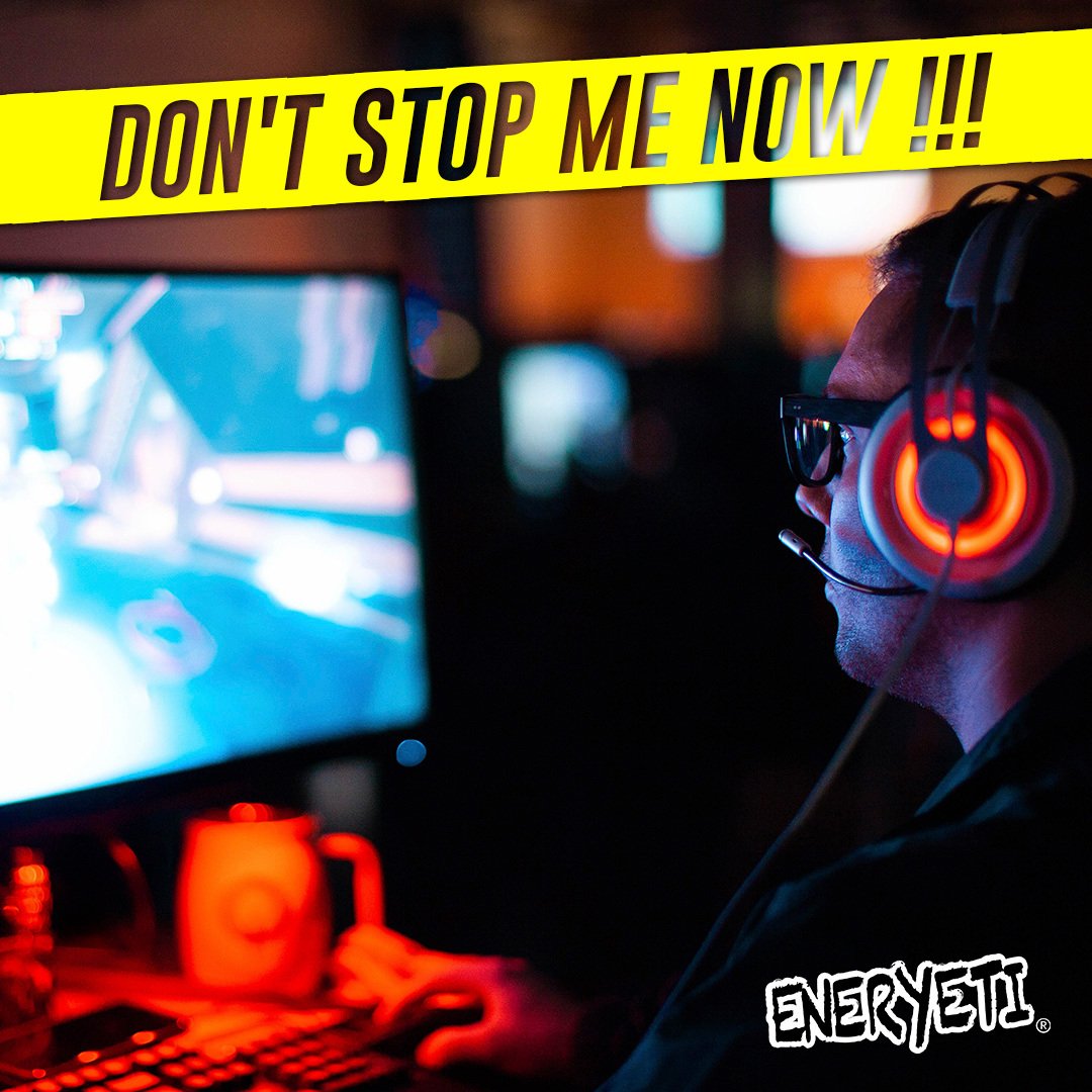Eneryeti_es's tweet photo. Lo peor de jugar es tener que parar ¡Un RT quien esté de acuerdo!
#Eneryeti #bebida #energética #drink #energydrink
#energía #energíadelrayo #gamer #gaming #virtualteames #VirtualFamily #GoVRTL https://t.co/Rfgy7PFfzQ
