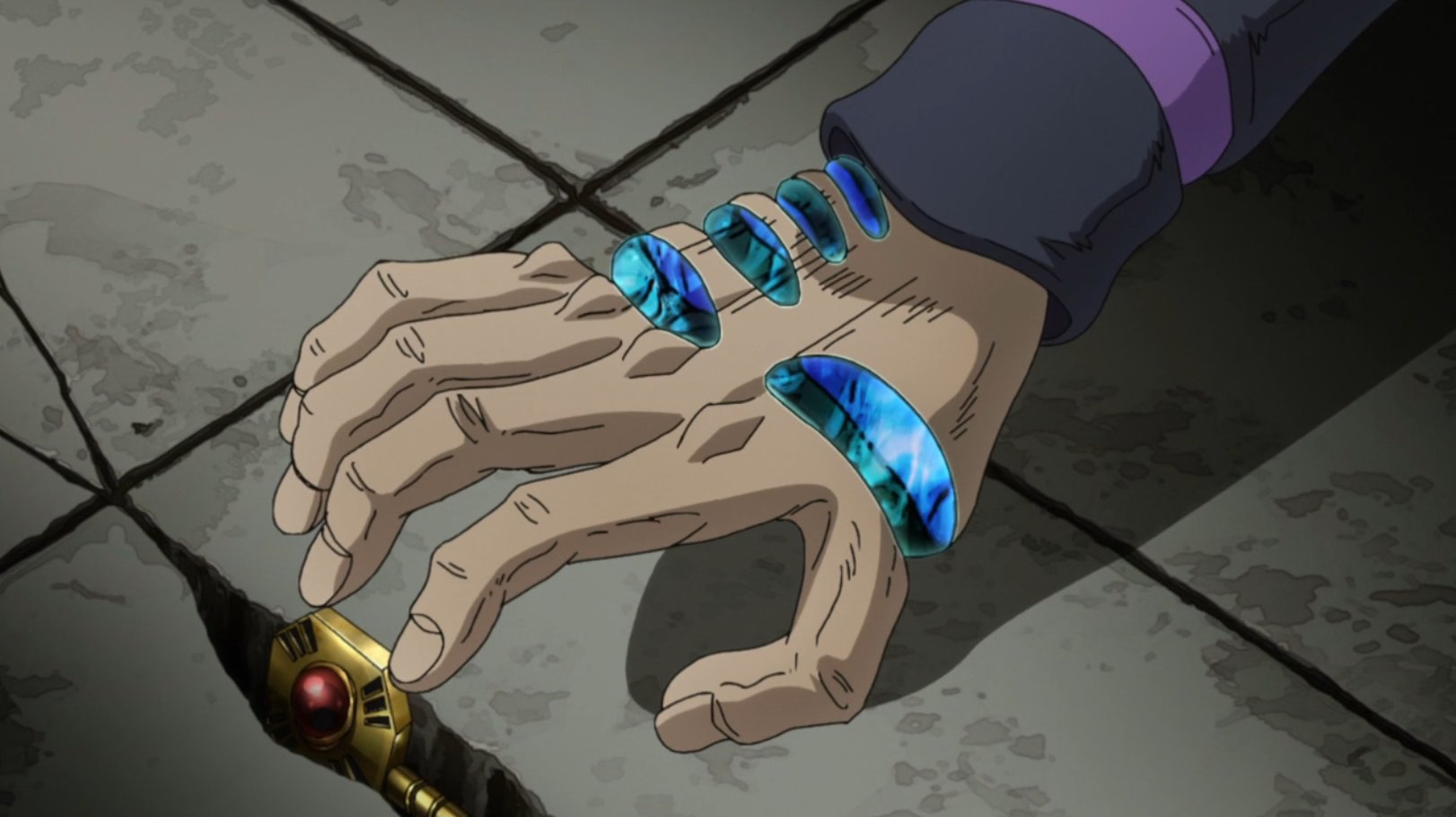 Henry Thurlow Our Studio Dartshtajio Drew 2nd Key Animation For Jojo Goldenwind Episode 13 I Personally Worked On Only One Sequence Wickedlantern Drew Many More こちらのスタジオ デ アートシタジオは ジョジョの奇妙な冒険 黄金の