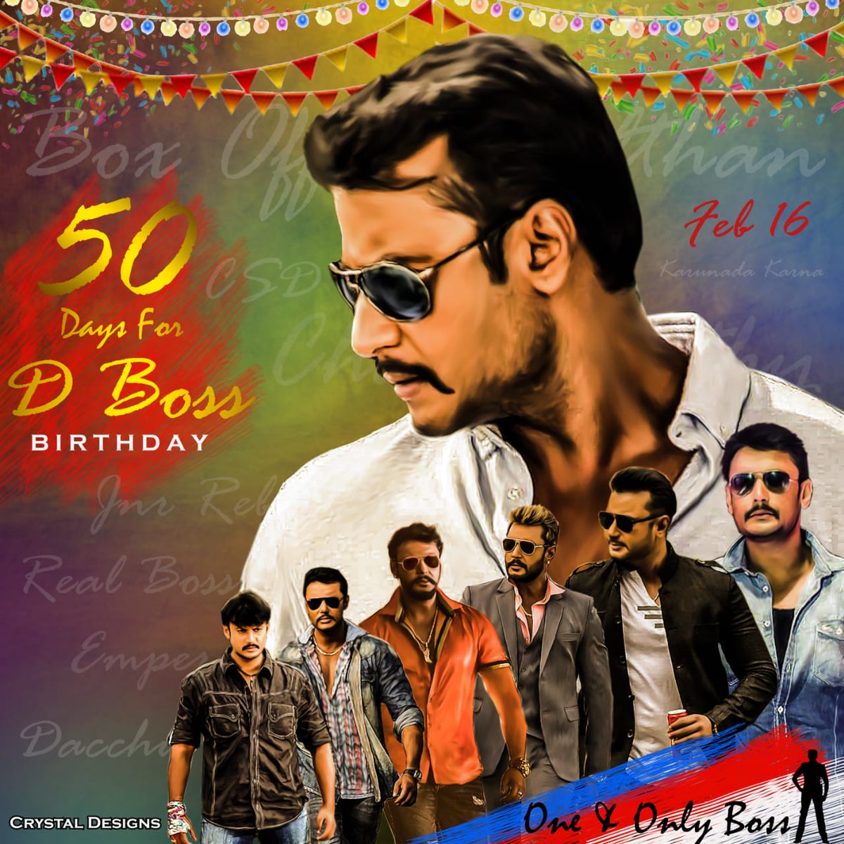 RahulDulange2's tweet photo. Only 50 Days Remaining For Boss Parva😍💥

Lets Show our Fanism Towards him by Trending him the whole day in Twitter @dasadarshan

Use this hashtag for next 24hours and make it huge this time😎 👇👇

#50DaysForDBossBday https://t.co/hA7Xlb44bJ https://t.co/MC8s3gcZcn