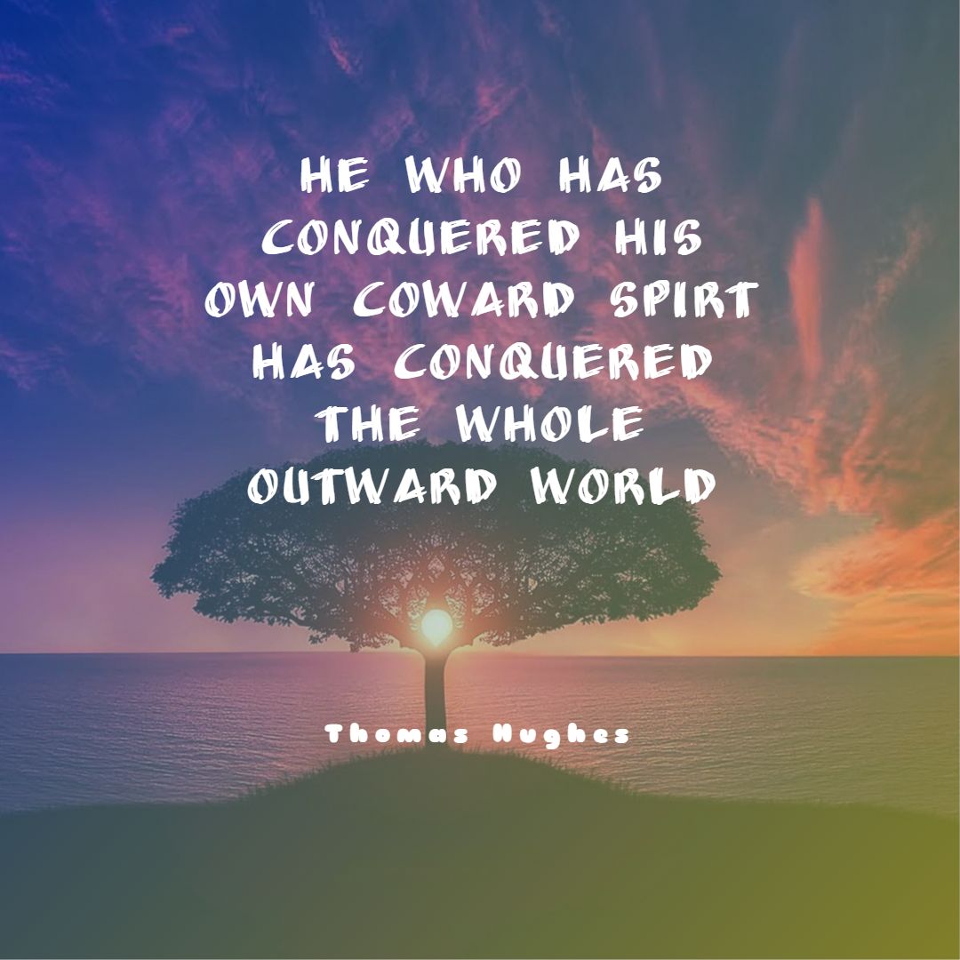 MoveChurchFL's tweet image. He who has conquered his own coward spirit has conquered the whole outward world.
Thomas Hughes

#conquered #overcomer #wofm