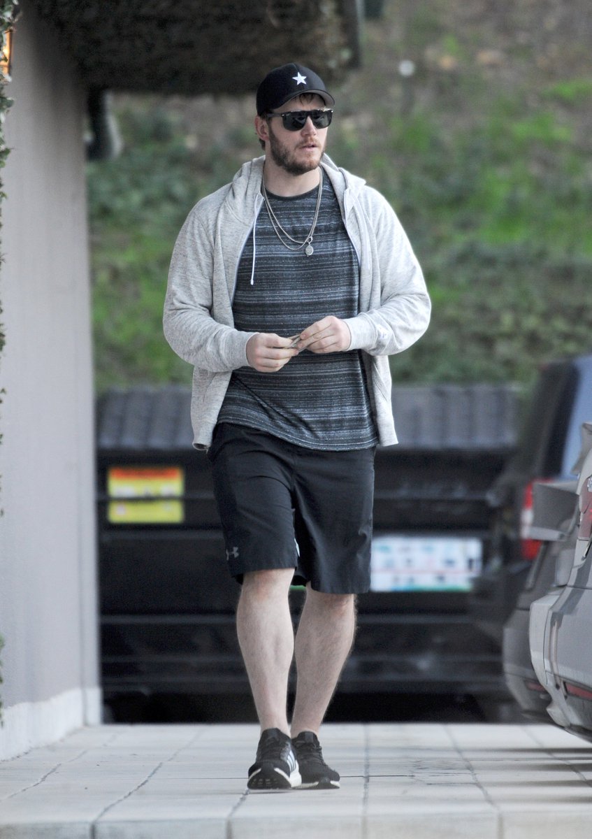 📸 Chris Pratt was spotted leaving L.A Studios, CA (december 27, 2018) 👟