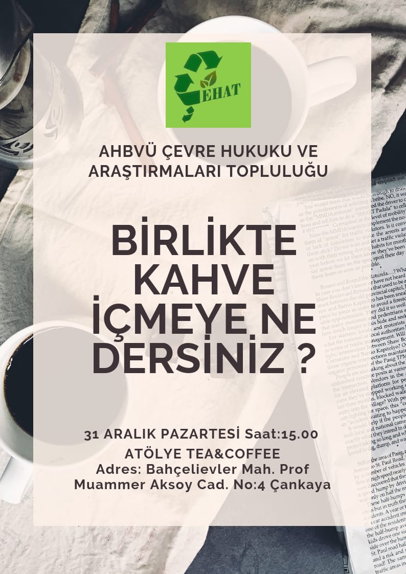 Topluluğumuz hakkında sohbet etmek, birbirimizi daha yakından tanımak ve yapabileceğimiz etkinlikler hakkında yeni fikirler için beraber kahve içmeye ne dersiniz? 😊