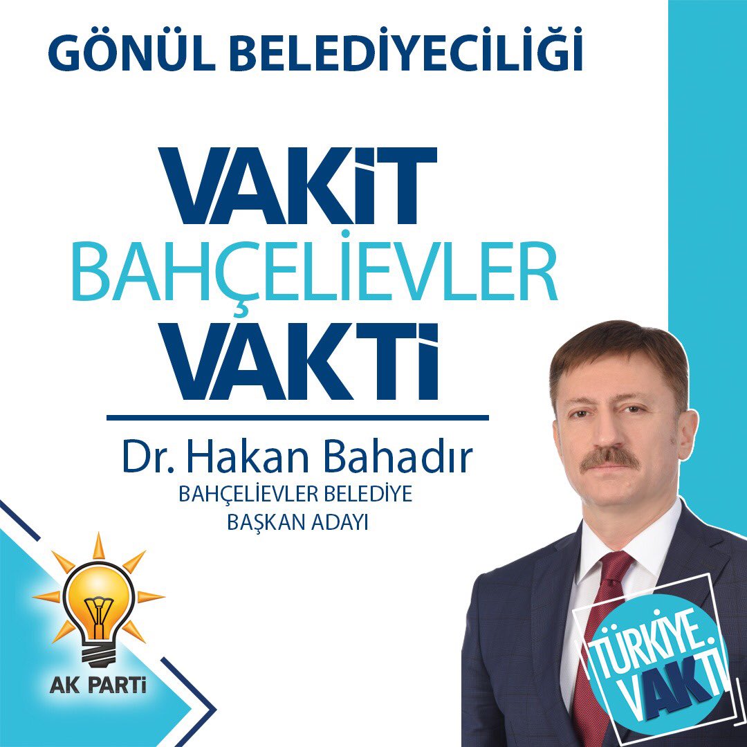 Ak Parti Bahcelievler Belediye Baskan Adayi Dr Hakan Bahadir Youtube