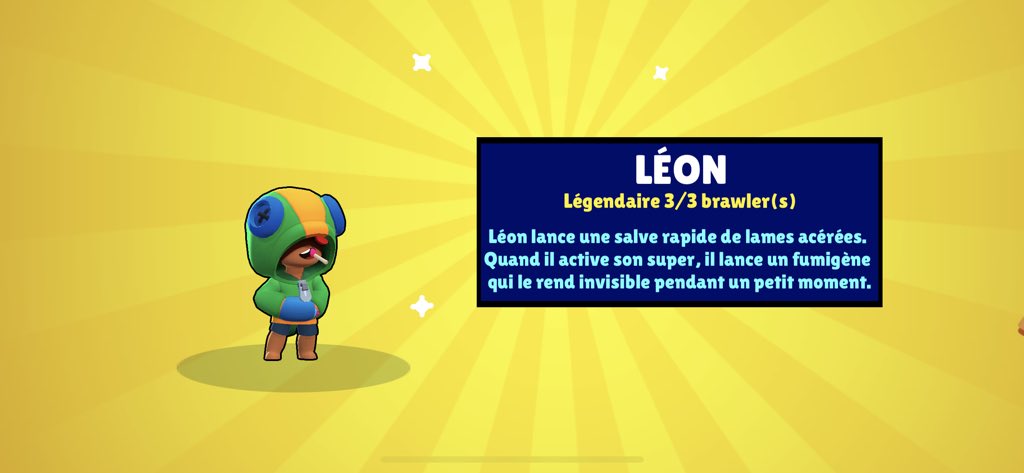 Leon dans un coffre gratuit 🤩
