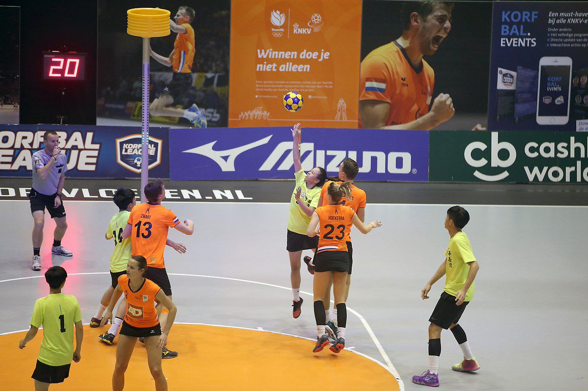 Dag drie van de Korfbal Challenge 2018 is in volle gang! Om 16.30 uur starten we met de eerste avondwedstrijd: Suriname vs. Chinese Taipei. Meekijken kan via de livestream: bit.ly/2LIOAOQ

Alle informatie en uitslagen vind je ook in de Korfbal Events App!
#KC18