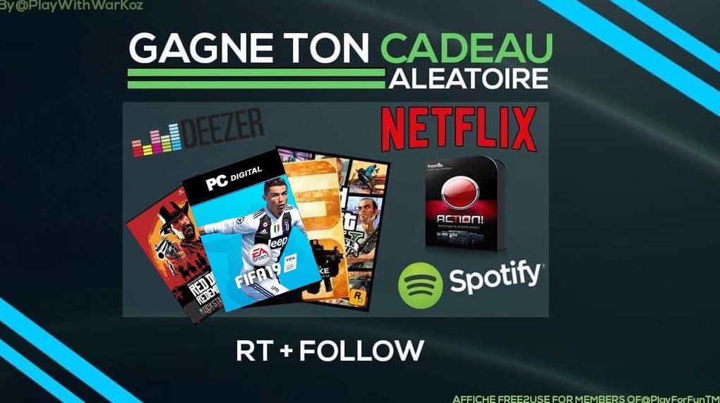 ConcoursHelios's tweet photo. ⚡️ #CONCOURS ⚡️

🎁 GAGNE UN LOT ALÉATOIRE ! 🎁

▶️ #RT CE TWEET  ◀️

▶️ #FOLLOW @ConcoursHelios  ◀️

TAS : 31 Décembre 2018 à 12H ! 

🤞BONNE CHANCE A TOUS 🤞 https://t.co/pEl9Fj0riN