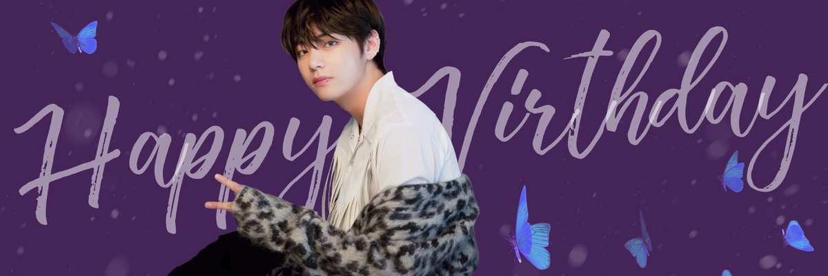 ma01_BTS's tweet photo. テヒョンのセンイルのためトプ画とヘッダー変えました。ジンさんの時曰くテテのセンイルもするらしいので便乗ですまるです😉
そして久々浮上 https://t.co/6eiP2Z2BYA