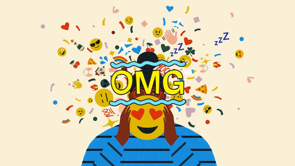 Hier ist mein Jahr in Emoji: #FrohesNeuesJahr #MeinEmojiJahr