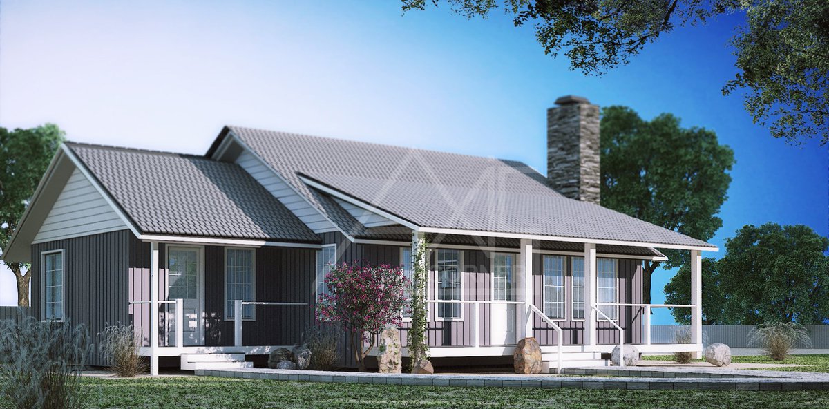 Front Exterior Photo realistic rendering service.