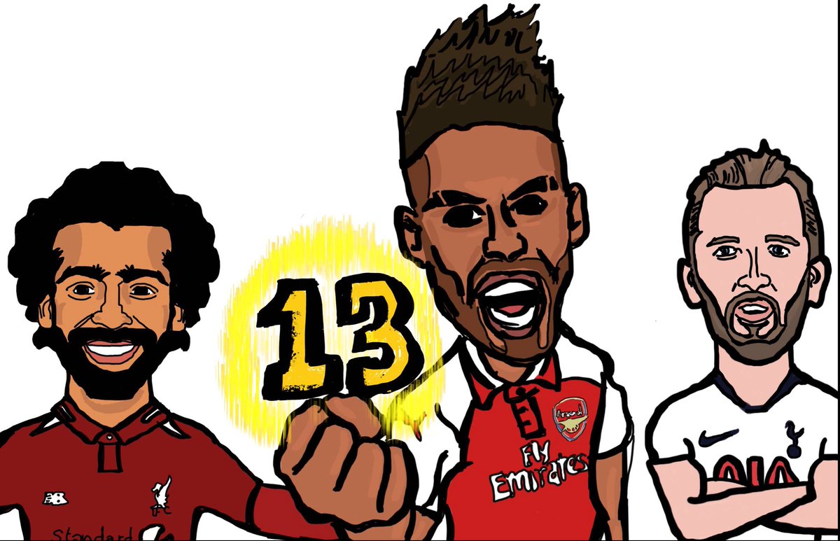 darkwrightrises's tweet image. My boy @Dolan610 is at it again. This time he takes on the Golden Boot Race!!! @MoSalah @HKane @Aubameyang7 @LFC @SpursOfficial @Arsenal @MenInBlazers @NBCSportsSoccer @robbiemustoe @premierleague