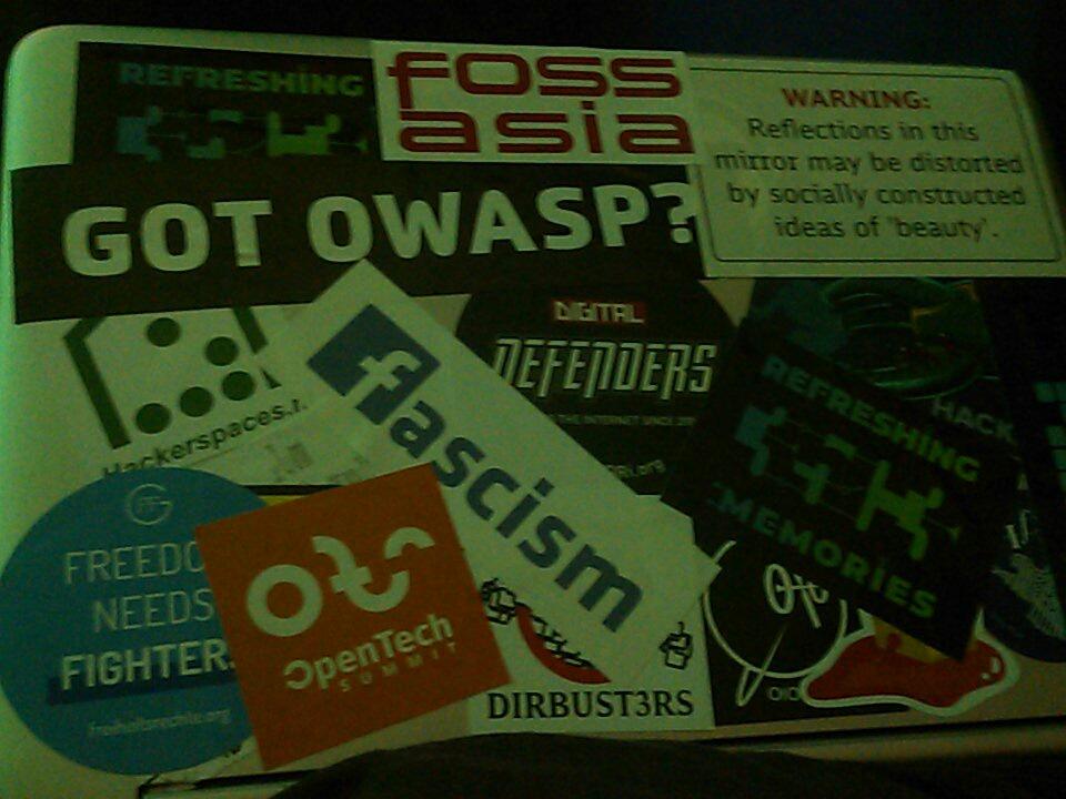 forcedroot's tweet photo. #35c3 there might be a small possibility  that i found the stickers https://t.co/7dozzcSRpw