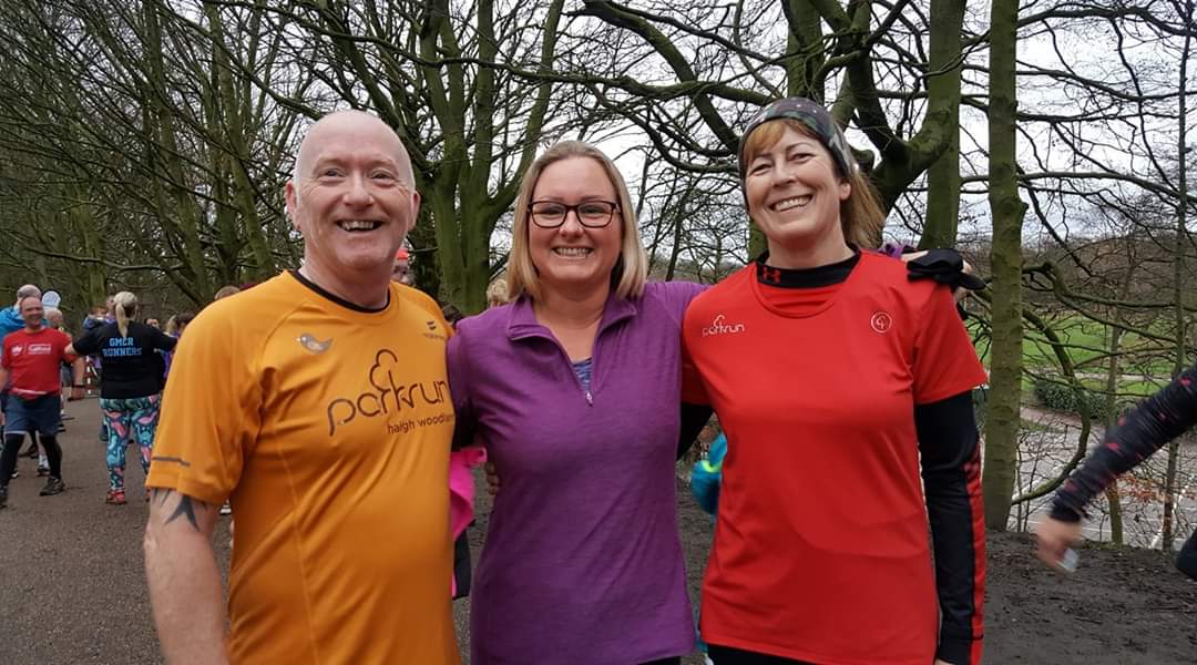 thinlizzyohara's tweet image. My 1st Park run and my uncle's 50th.  Worsley Woods.